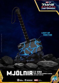 Mjolnir Thor Love and Thunder Life-Size Statue by Beast Kingdom Toys