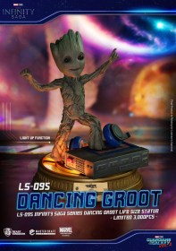 Dancing Groot Exclusive Guardians of the Galaxy 2 Life-Size Statue by Beast Kingdom Toys