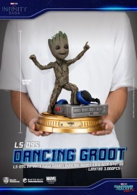 Dancing Groot Exclusive Guardians of the Galaxy 2 Life-Size Statue by Beast Kingdom Toys