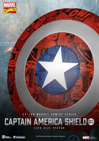 Captain America Shield Marvel Comics PVC Life Size Statue by Beast Kingdom Toys