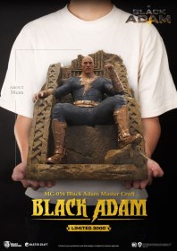 Black Adam Master Craft Statue Black Adam by Beast Kingdom Toys