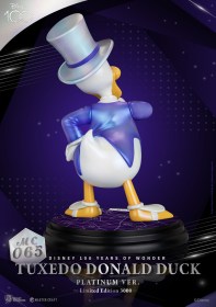 Tuxedo Donald Duck (Platinum Ver.) Disney 100th Master Craft Statue by Beast Kingdom Toys