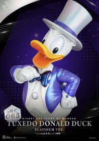 Tuxedo Donald Duck (Platinum Ver.) Disney 100th Master Craft Statue by Beast Kingdom Toys