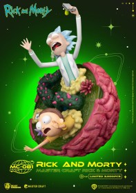 Rick and Morty Master Craft Statue by Beast Kingdom Toys