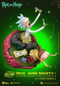 Rick and Morty Master Craft Statue by Beast Kingdom Toys