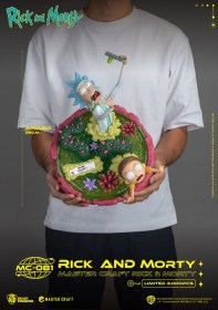 Rick and Morty Master Craft Statue by Beast Kingdom Toys