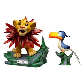 Little Simba & Zazu The Lion King Disney Master Craft Statues 2-Pack by Beast Kingdom Toys