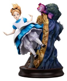Alice & The Cheshire Cat Alice in Wonderland Master Craft Statue by Beast Kingdom Toys