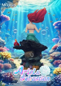 Ariel & Sebastian The Little Mermaid Master Craft Statue by Beast Kingdom Toys