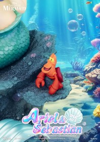 Ariel & Sebastian The Little Mermaid Master Craft Statue by Beast Kingdom Toys