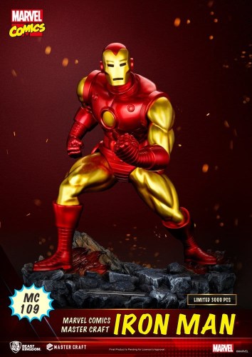 Iron Man Marvel Comics Master Craft Statue by Beast Kingdom Toys