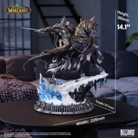 The Lich King & Invincible Warcraft Statue by Blizzard