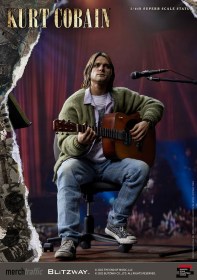 Kurt Cobain Unplugged Superb 1/4 Scale Statue by Blitzway