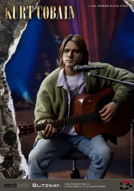 Kurt Cobain Unplugged Superb 1/4 Scale Statue by Blitzway