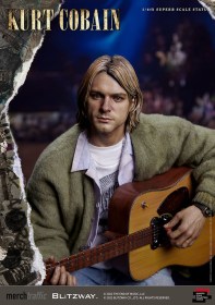 Kurt Cobain Unplugged Superb 1/4 Scale Statue by Blitzway