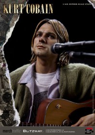 Kurt Cobain Unplugged Superb 1/4 Scale Statue by Blitzway