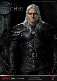 Geralt of Rivia The Witcher Superb 1/4 Scale Statue by Blitzway