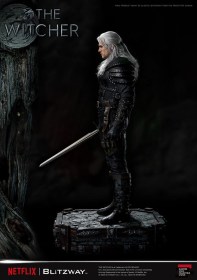 Geralt of Rivia The Witcher Superb 1/4 Scale Statue by Blitzway