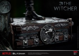 Geralt of Rivia The Witcher Superb 1/4 Scale Statue by Blitzway