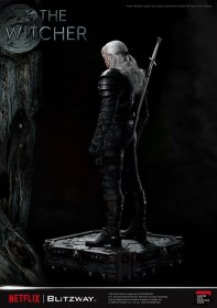 Geralt of Rivia The Witcher Superb 1/4 Scale Statue by Blitzway