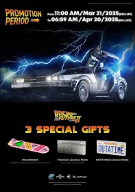 Time Machine Back to the Future II Premium UMS 1/6 vehicle by Blitzway