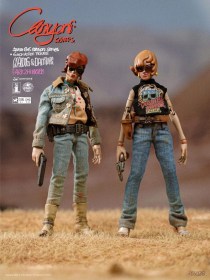 Canyon Sisters Mrs. T & Ms. L Death Gas Station Series Action Figures by Damtoys