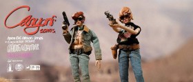 Canyon Sisters Mrs. T & Ms. L Death Gas Station Series Action Figures by Damtoys