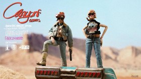 Canyon Sisters Mrs. T & Ms. L Death Gas Station Series Action Figures by Damtoys