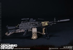 Geronimo Devgru MK46 MOD1 Gunner (Operation Neptune Spear) Modern Military 1/6 Action Figure by Damtoys