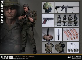 Staff Sergeant Barnes Platoon 1/6 Action Figure by Damtoys