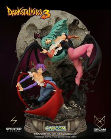 Morrigan & Lilith Darkstalkers 3 Specter 1/6 Diorama by Dream Figures