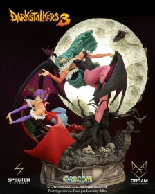 Morrigan & Lilith Darkstalkers 3 Specter 1/6 Diorama by Dream Figures