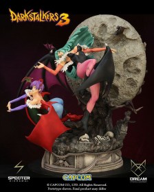 Morrigan & Lilith Darkstalkers 3 Specter 1/6 Diorama by Dream Figures