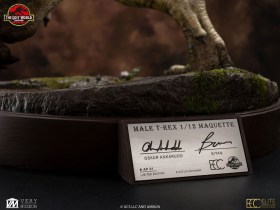 Tyrannosaur Buck The Lost World Jurassic Park 1/12 Maquette by ECC