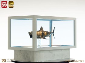 Jaws Bronze Jaws 1/18 Maquette by ECC