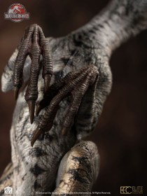 Female Velociraptor White Queen Jurassic Park III Maquette 1/4 by ECC
