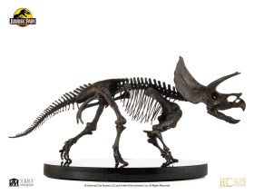 Triceratops Fossil Skeleton Bronze Jurassic World Elite Creature Line 1/12 Statue by ECC