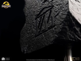 Triceratops Eye Prop (Reproduction) Jurassic Park Statue by ECC