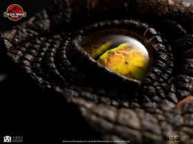 Male Velociraptor Eye Prop The Lost World Jurassic Park Replica Bust by ECC