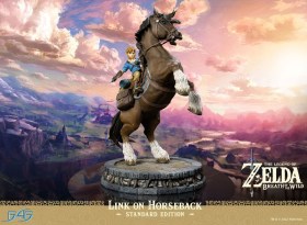 Link on Horseback The Legend of Zelda Breath of the Wild Statue by First 4 Figures