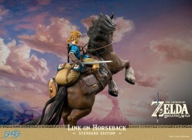Link on Horseback The Legend of Zelda Breath of the Wild Statue by First 4 Figures