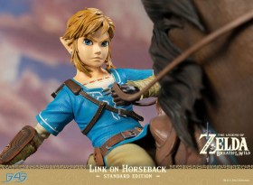 Link on Horseback The Legend of Zelda Breath of the Wild Statue by First 4 Figures