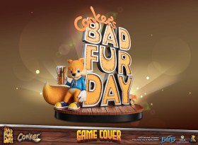 Game Cover Conker´s Bad Fur Day Statue by First 4 Figures