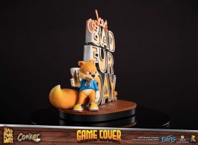 Game Cover Conker´s Bad Fur Day Statue by First 4 Figures