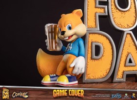 Game Cover Conker´s Bad Fur Day Statue by First 4 Figures