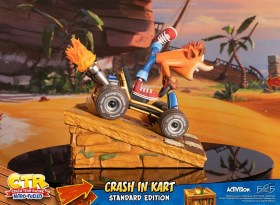 Crash in Kart Crash Team Racing Nitro-Fueled Statue by First 4 Figures