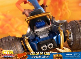 Crash in Kart Crash Team Racing Nitro-Fueled Statue by First 4 Figures