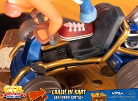 Crash in Kart Crash Team Racing Nitro-Fueled Statue by First 4 Figures