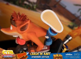 Crash in Kart Crash Team Racing Nitro-Fueled Statue by First 4 Figures