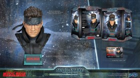 Solid Snake Metal Gear Solid 1/1 Life-Size Bust by First 4 Figures